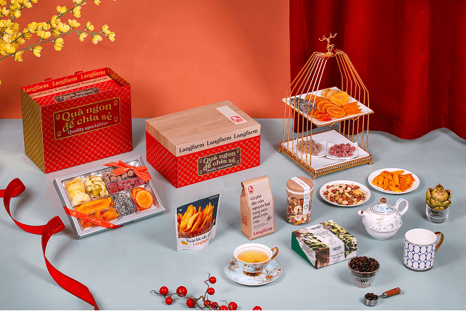 Quà tết Langfarm Luna 26 - Ngọt ngào & sắc màu