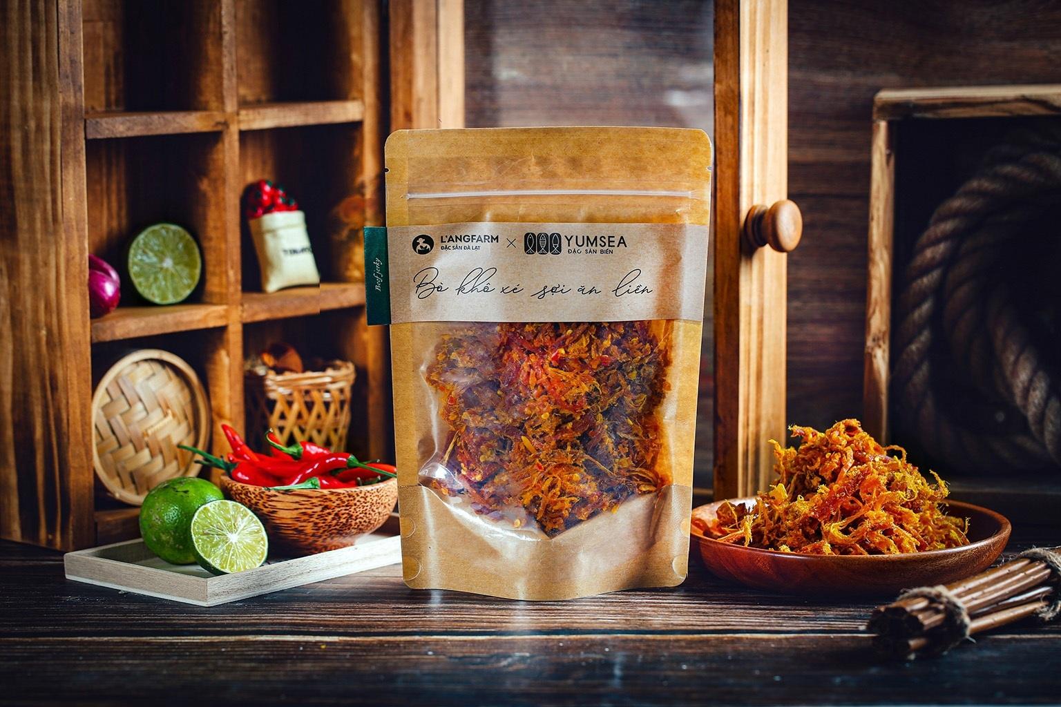bò khô xé sợi